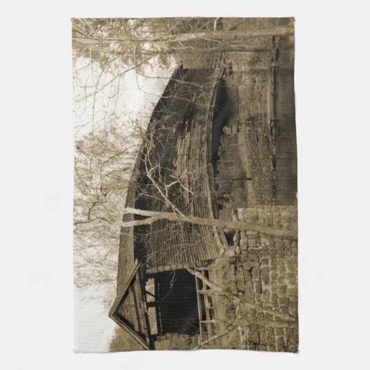 Linge De Cuisine Pont couvert (Vertical)