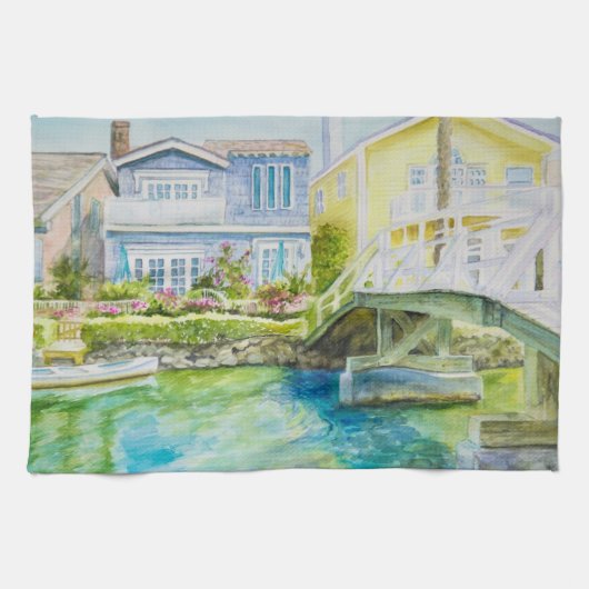 Linge De Cuisine Pont de Venise (Horizontal)