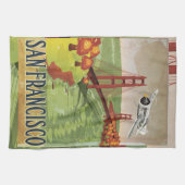 Linge De Cuisine Pont du Golden Gate de San Francisco (Horizontal)