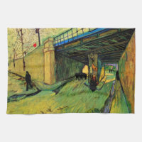 Pont ferroviaire sur Montmajour par Vincent van Go