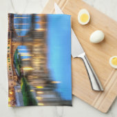 Linge De Cuisine Pont Ponte Vecchio à Florence, Italie (Quart Plié)