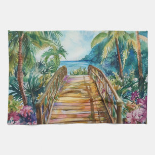Linge De Cuisine Pont Tropical