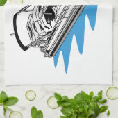 Linge De Cuisine Ponton (Plié)