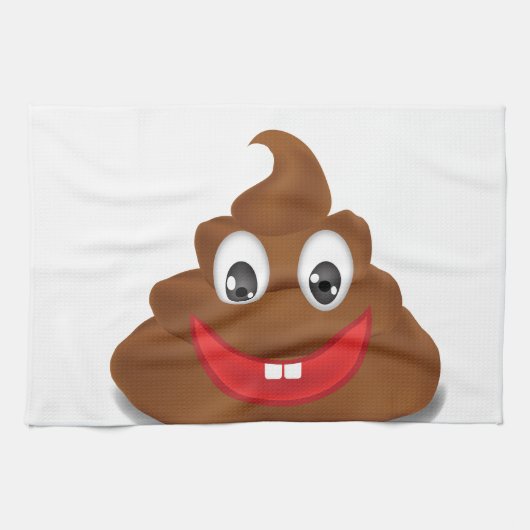 Linge De Cuisine poo emojis (Horizontal)