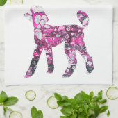 Linge De Cuisine Poodle, Poodle Rose, Poodle (Plié)