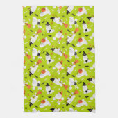 Linge De Cuisine Poodles d'Halloween (Vertical)