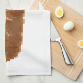 Linge De Cuisine Poop à 8 bits pour pixels (Quart Plié)