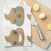 Linge De Cuisine poop emojis (Quart Plié)