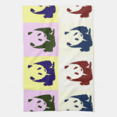 Linge De Cuisine Pop Art Baby Pandas (Vertical)
