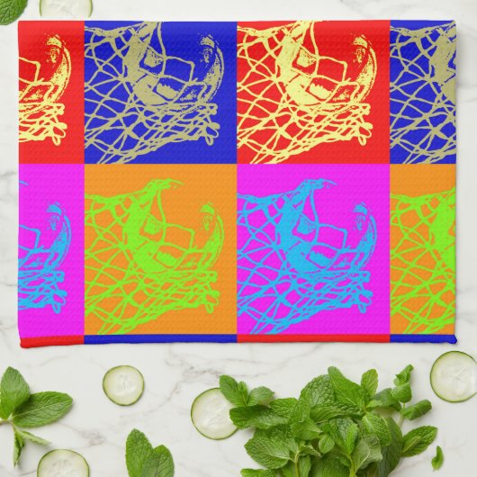 Linge De Cuisine Pop Art Basket (Plié)