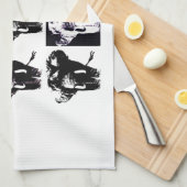 Linge De Cuisine Pop Art Elephants (Quart Plié)