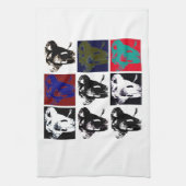 Linge De Cuisine Pop Art Elephants (Vertical)