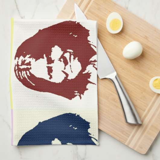 Linge De Cuisine Pop Art Geronimo (Quart Plié)