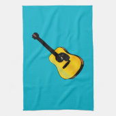 Linge De Cuisine Pop Art Guitare (Vertical)