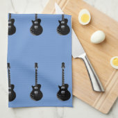 Linge De Cuisine Pop Art Guitare électrique (Quart Plié)