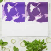 Linge De Cuisine Pop art Lemurs (Plié)