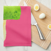 Linge De Cuisine pop art pâsicle de framboise été (Quart Plié)