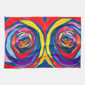 Linge De Cuisine pop art rose Abstrait (Horizontal)