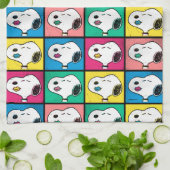 Linge De Cuisine Pop Art Snoopy Lips | Mod pour vous Motif (Plié)