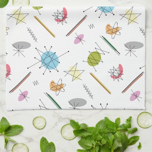 Linge De Cuisine Pop atomique (Plié)