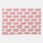 Linge De Cuisine Pop Pop de crème glacée à la fraise rose (Horizontal)