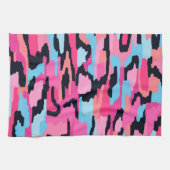 Linge De Cuisine Pop rose Abstrait (Horizontal)