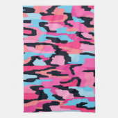 Linge De Cuisine Pop rose Abstrait (Vertical)