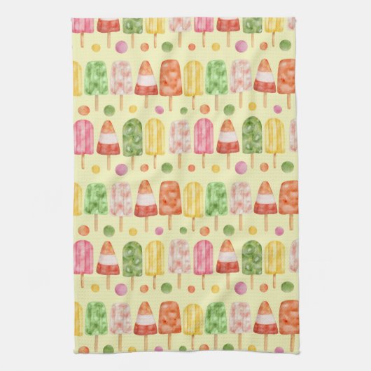 Linge De Cuisine Popcicules de fruits (Vertical)