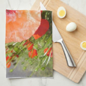 Linge De Cuisine Poppies - Coquelicots (Quart Plié)