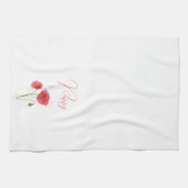 Linge De Cuisine Poppies d'aquarelle (Horizontal)