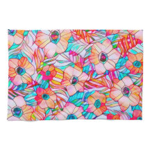 Poppies et Fronds de palme