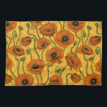 Linge De Cuisine Poppies orange<br><div class="desc">Collection peinte à la main de différentes fleurs sauvages.</div>