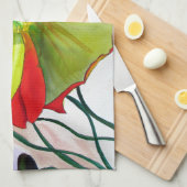 Linge De Cuisine Poppy Art macro poppy (Quart Plié)