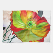 Linge De Cuisine Poppy Art macro poppy (Horizontal)