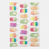 Linge De Cuisine Popsicles aquarelles (Vertical)