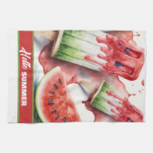 Linge De Cuisine Popsicles et Pastèque, BONJOUR L'ÉTÉ (Horizontal)
