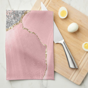Linge De Cuisine Porte en marbre rose
