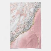 Linge De Cuisine Porte en marbre rose (Vertical)