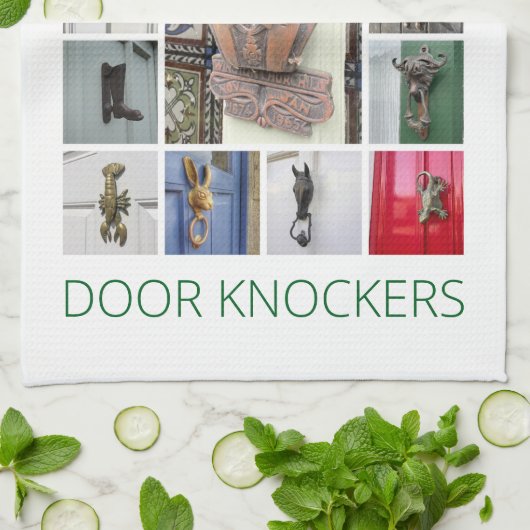 Linge De Cuisine Porte Knocker (Plié)