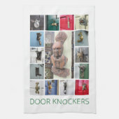 Linge De Cuisine Porte Knocker (Vertical)