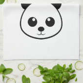 Linge De Cuisine Porte-panda coutume Monogramme (Plié)