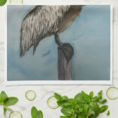 Linge De Cuisine Porte-serviette Pelican (Plié)