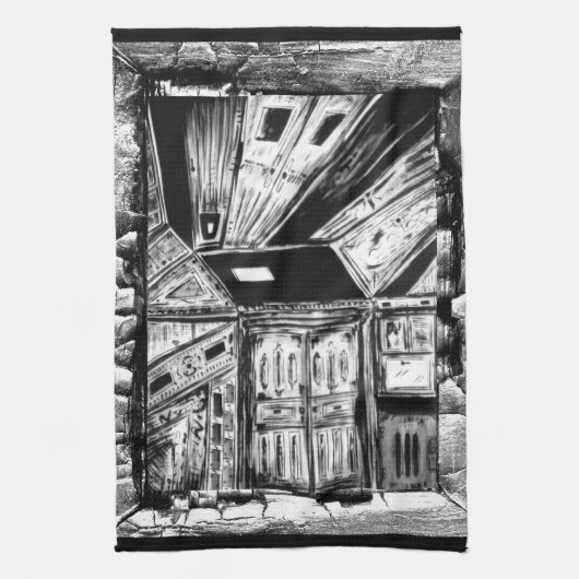 Linge De Cuisine Portes ouvertes (Vertical)