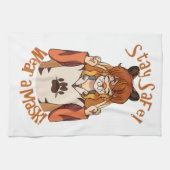 Linge De Cuisine Portez un Masque ! (Horizontal)