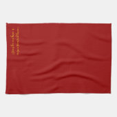 Linge De Cuisine Portez votre coeur (Horizontal)