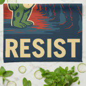 Linge De Cuisine Portland Frog Protest (Plié)