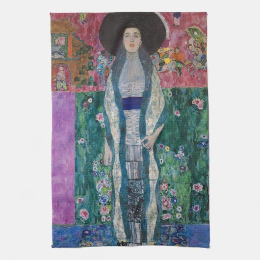 Linge De Cuisine Portrait d'Adèle Bloch Bauer, Gustav Klimt (Vertical)