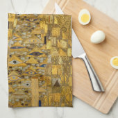 Linge De Cuisine Portrait d'Adele Bloch-Bauer I par Gustav Klimt (Quart Plié)