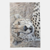 Linge De Cuisine Portrait de Cheetah (Vertical)