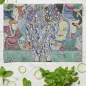 Linge De Cuisine Portrait de Friederike Maria Beer par Gustav Klimt (Plié)